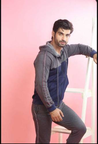 2 pcs men's fleece plan track suit 