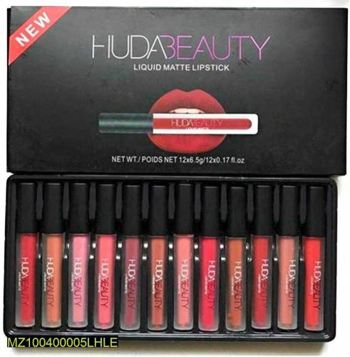 Matte Finish Lips Sets,Pack of 12