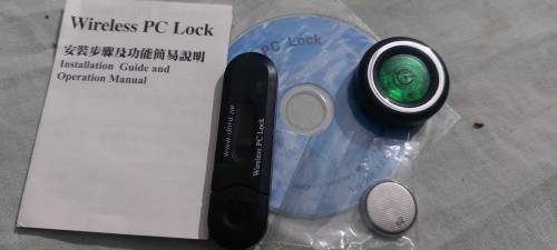 Wireless PC lock Installation Guide and Opration manual