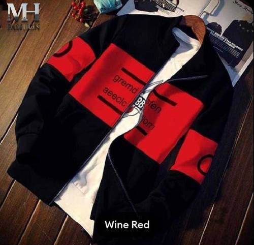 Men's fleece zipper jacket for sale