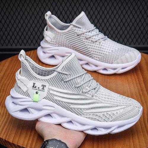 Men's Breathable Spring Shoes (White) -