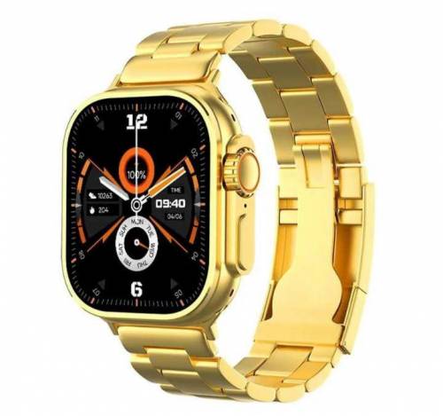 golden smart watch