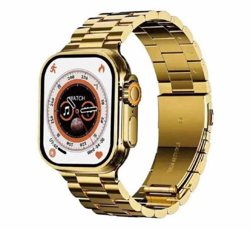 golden smart watch