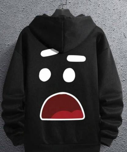 1Pc Men's Fleece Printed Hoodie 👌 