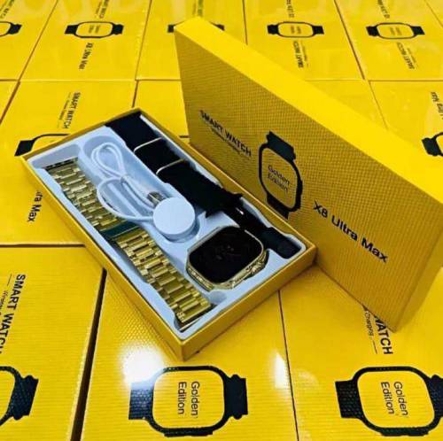 X8 Ultra smart Watch golde Edition