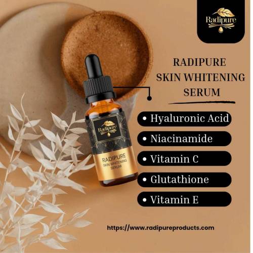 Radipure 5 in 1 skin whitening & glowing serum 