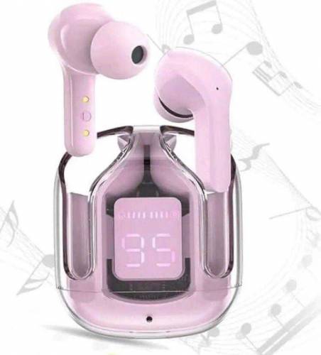 Bluetooth earbuds pink 