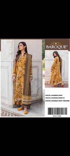 3pcs unstitched 