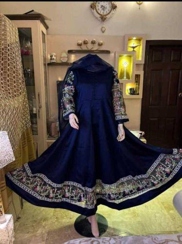 Katan silk Suit