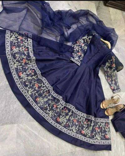 Katan silk Suit