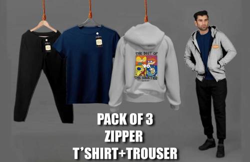 3 & 2 PCs New Collection Men Winter Track Suit 