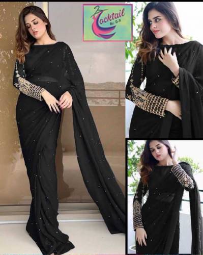   Fabric: Crinkle Chiffon Saree