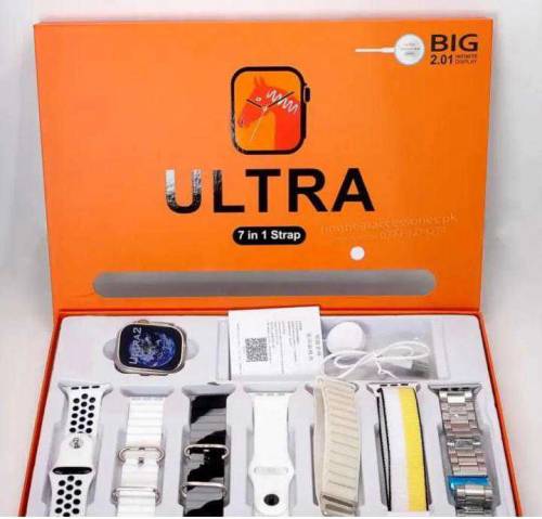 7-in-1 Bluetooth Smart Watch with Heart Rate Monitoring and GPS