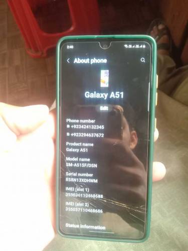 Samsang A51 