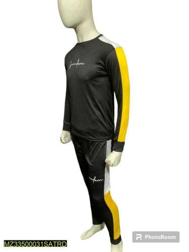 Men's Polyester Printed Track Suit.