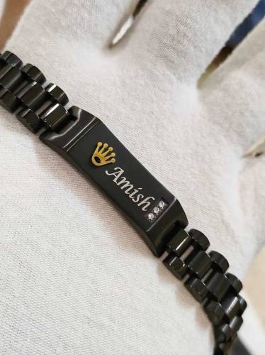 Rolex bracelet original  name k likh wane k sath
