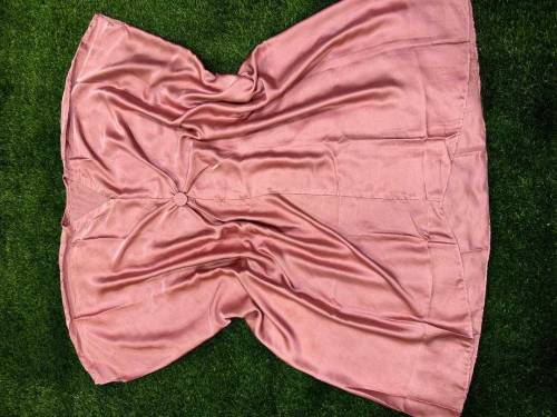 ladies silk stitched kaftan gown 