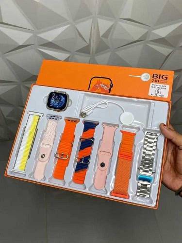 7 in 1 Multicolor Bluetooth 5 smart watch with fitness tracking 
