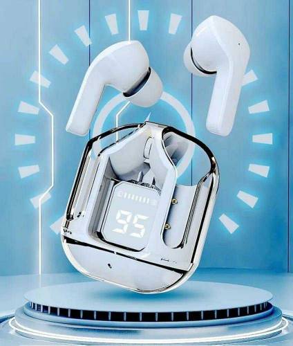 AIR31 TWS Transparent earbuds.White and black colour.Only one.