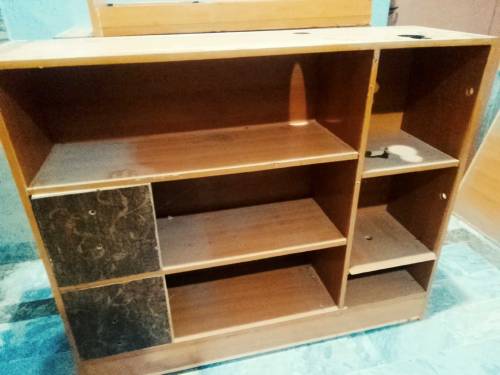 wood counter 