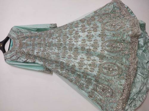 Bridal back tail maxi with jewellery set only one time use 