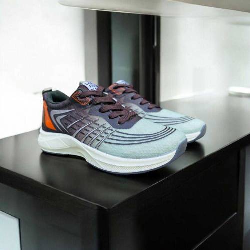MENS CASUAL GREY SNEAKERS 
