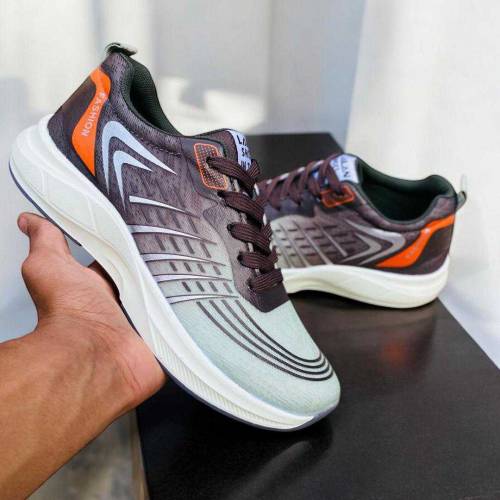MENS CASUAL GREY SNEAKERS 