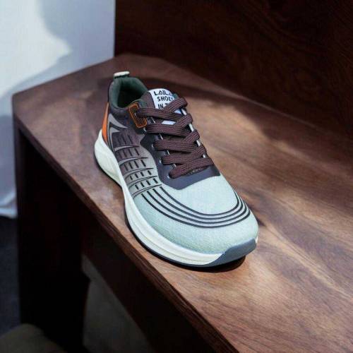 MENS CASUAL GREY SNEAKERS 
