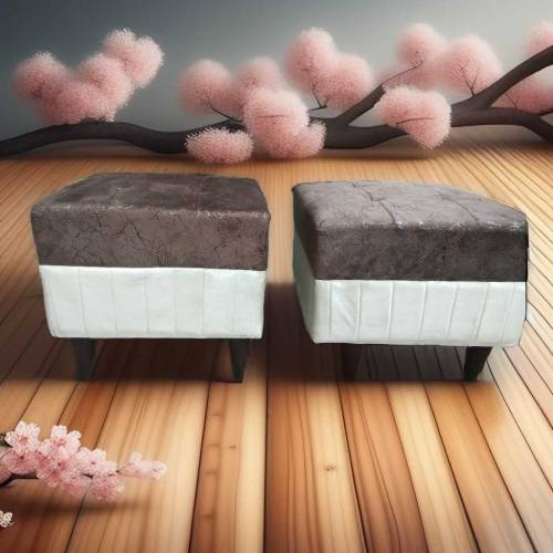 Two Set Puffy Sofa Set