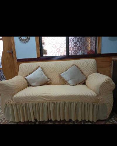Sofa Cover (Zebra fabric)
