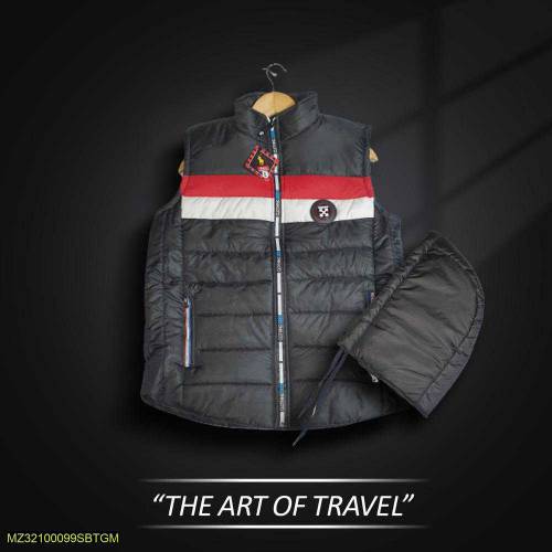 1pcs men's parachute quilted plan jacket