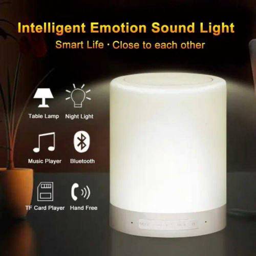 Touch lamp wireless speaker 