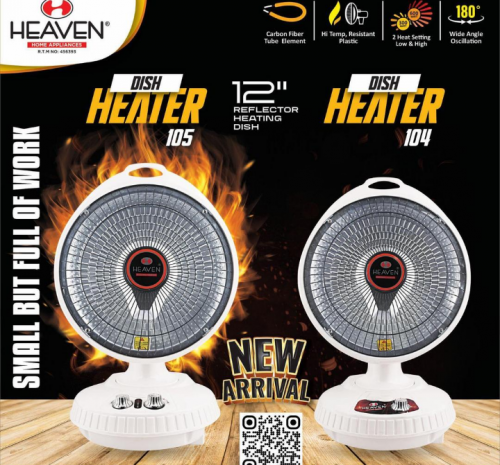 Portable electric heater 