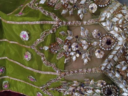 mehndi dress 