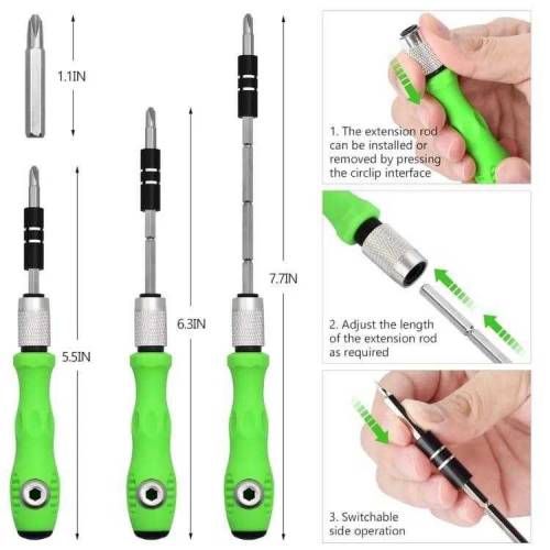 32 in 1 magnetic screw driver set