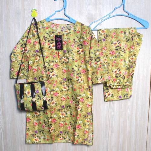 SALE SALE 🤩2piece kurti with bag 🤪Free home delivery