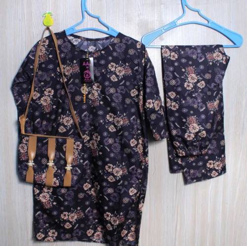 SALE SALE 🤩2piece kurti with bag 🤪Free home delivery