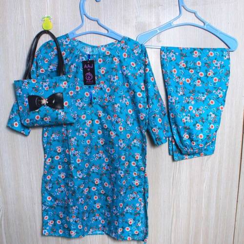SALE SALE 🤩2piece kurti with bag 🤪Free home delivery