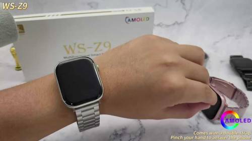 WS Z9 premium quality AMOLED display smart watch 