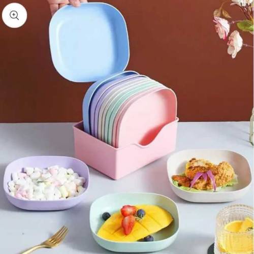 pack of 10 dinner kids plate 