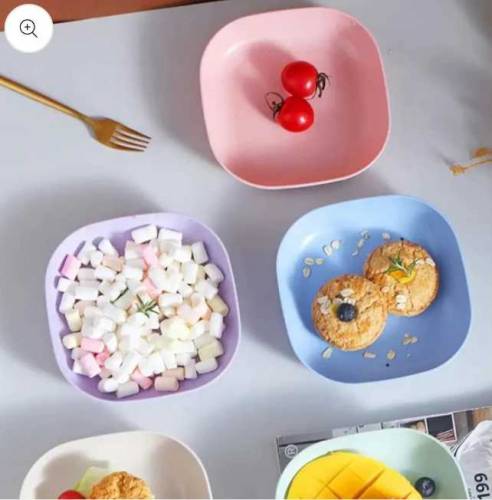 pack of 10 dinner kids plate 