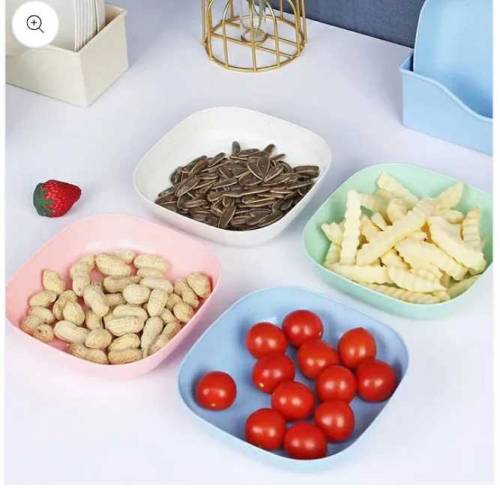 pack of 10 dinner kids plate 