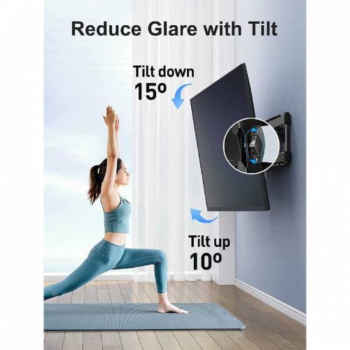 LCD LED tv monitor adjustable Wall mount bracket imported branded 