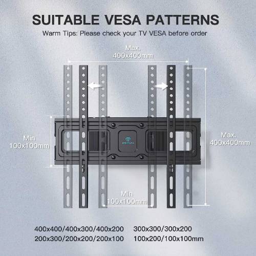 LCD LED tv monitor adjustable Wall mount bracket imported branded 