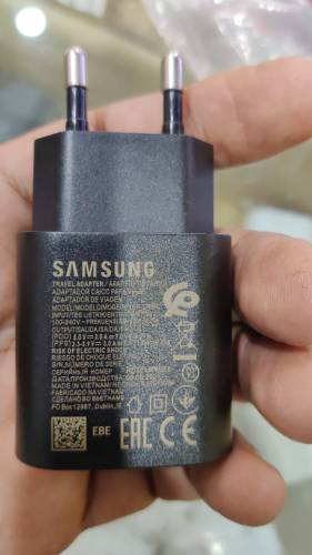 Samsung Super Fast PD Adapter 25 Watts Available Whatsapp 03252357511