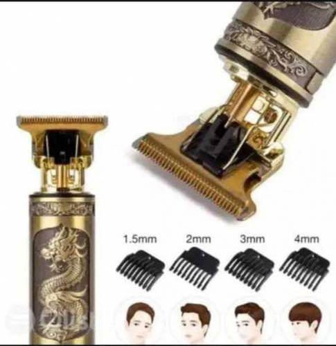 Men's golden ABs alloy hair trimmer