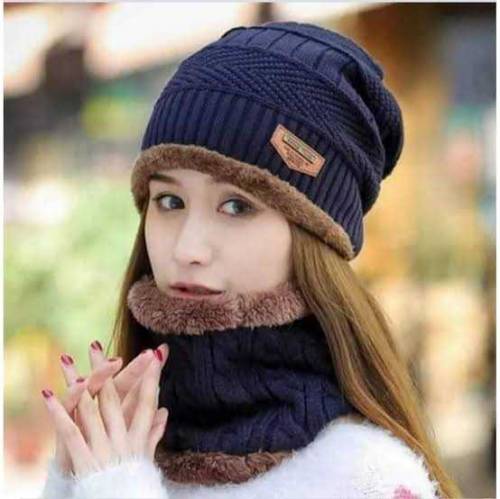 Winter Cap With Neck Warmer For Men & Women