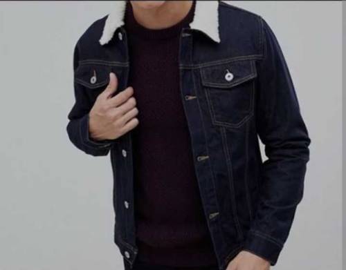 Denim fur jackets