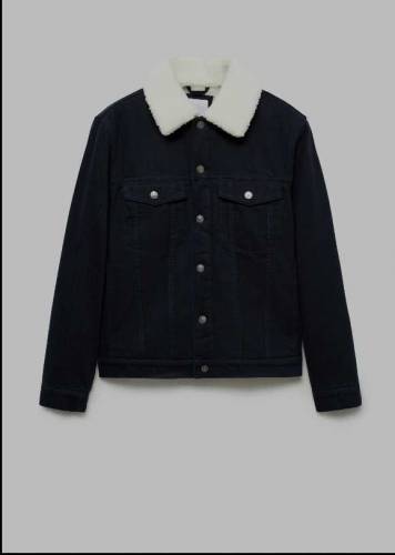 Denim fur jackets