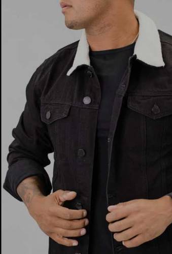 Denim fur jackets